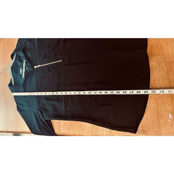 Jones New York Black Half Zip Blouse Womens SZ XL - Picture 9 of 11